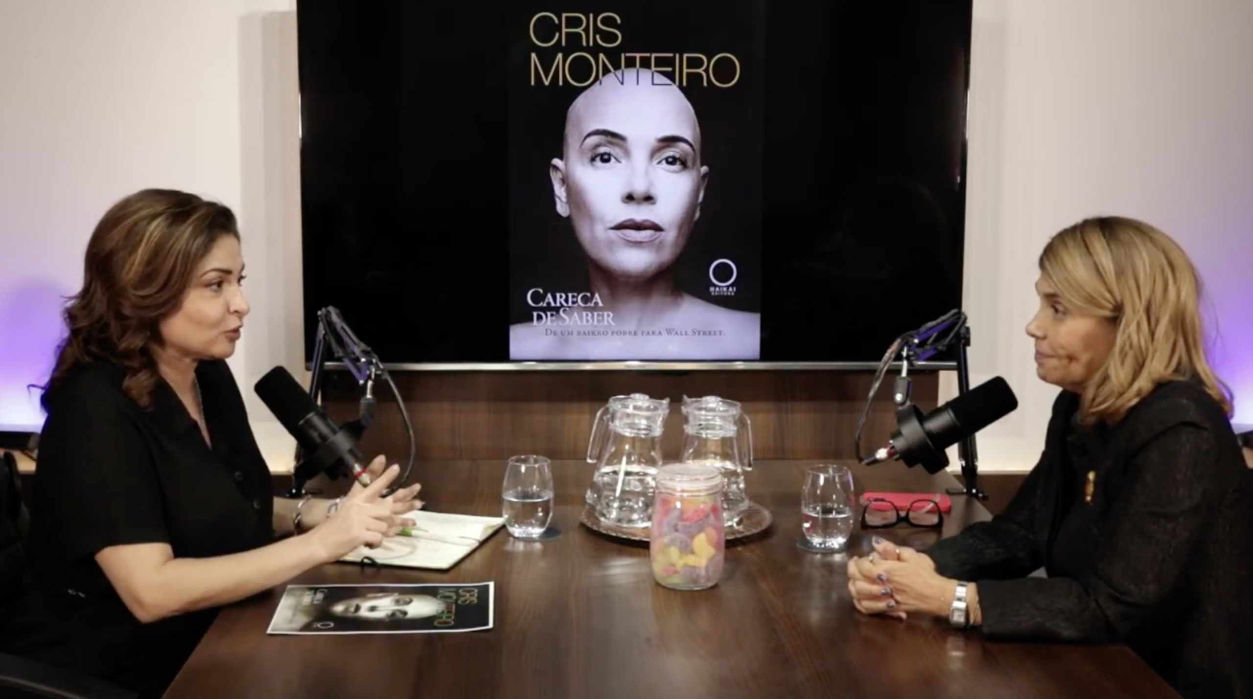 Cris Monteiro e Madeleine Lacsko lançam podcast